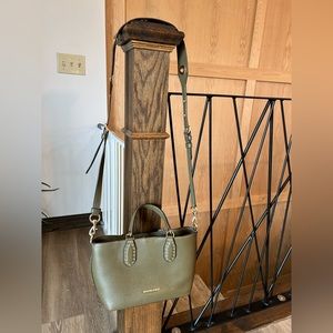 Michael Kors Green Small crossbody